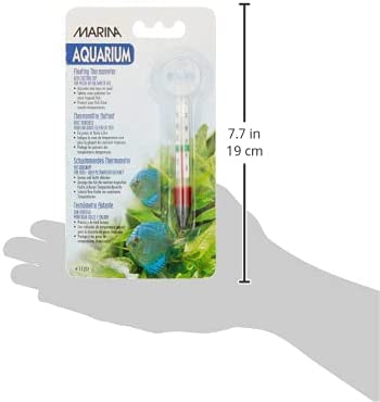 Aquarium Floating Glass Thermometer with Sucker