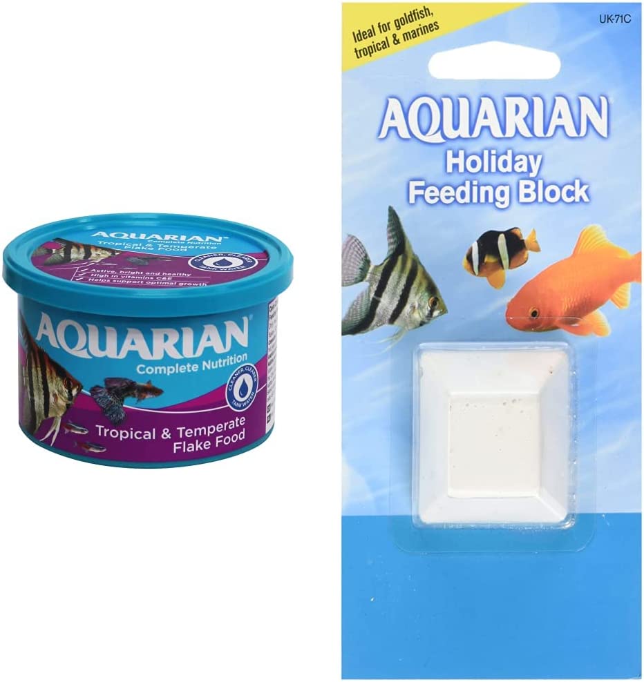 Complete Nutrition, Aquarium Tropical & Temperate Fish Food Flakes