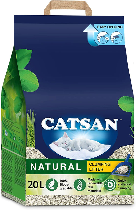 Natural Clumping Cat Litter (1 x 20 L)