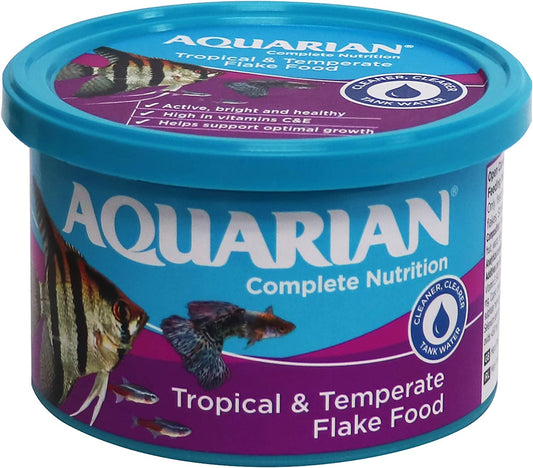 Complete Nutrition, Aquarium Tropical & Temperate Fish Food Flakes