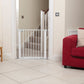 Secure Tech Simply Close Metal Gate, White 24754313