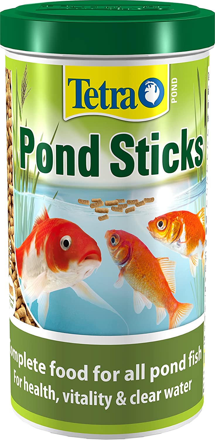 Pond Sticks, Complete Fish Food for All Pond Fish, 1 Litre