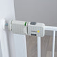 Secure Tech Simply Close Metal Gate, White 24754313