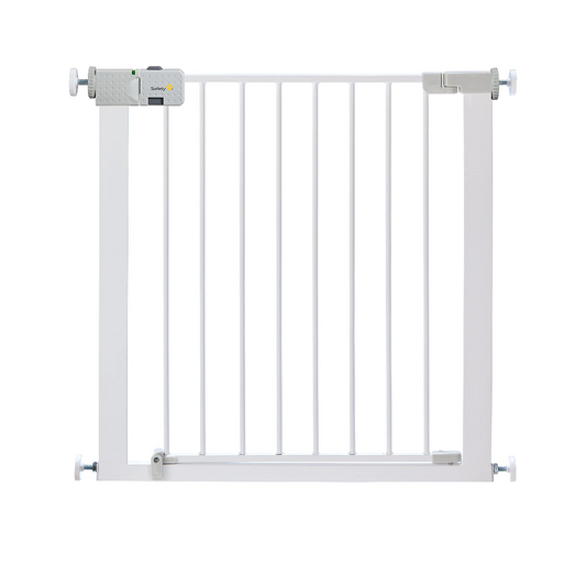 Secure Tech Simply Close Metal Gate, White 24754313