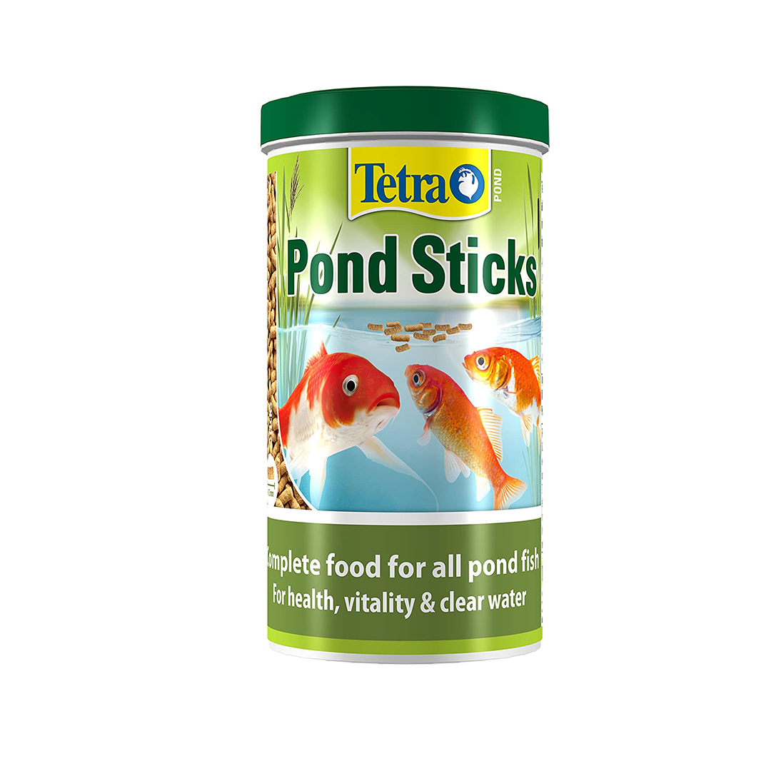 Pond Sticks, Complete Fish Food for All Pond Fish, 1 Litre